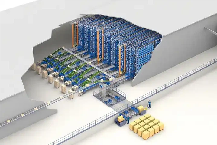 automated storage and retrieval system (AS/RS) automated storage and retrieval system (AS/RS)